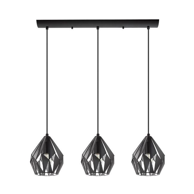 Carlton Linear Mulit-Light Pendant by Eglo