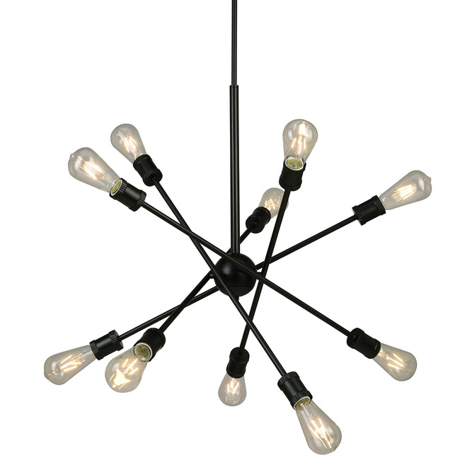 Etris Row Chandelier by Eglo