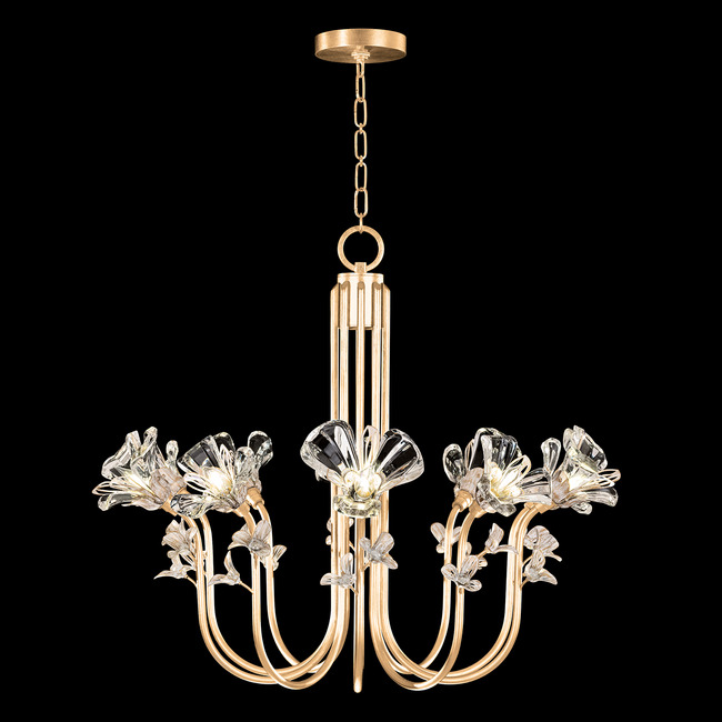 Azu Arc Chandelier by Fine Art Handcrafted Lighting