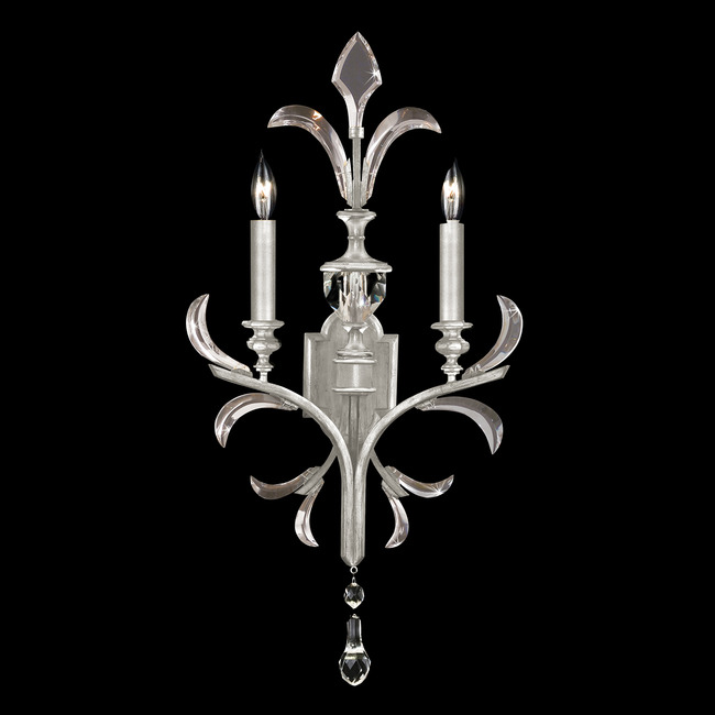 Beveled Arcs Fleur Wall Sconce by Fine Art Handcrafted Lighting