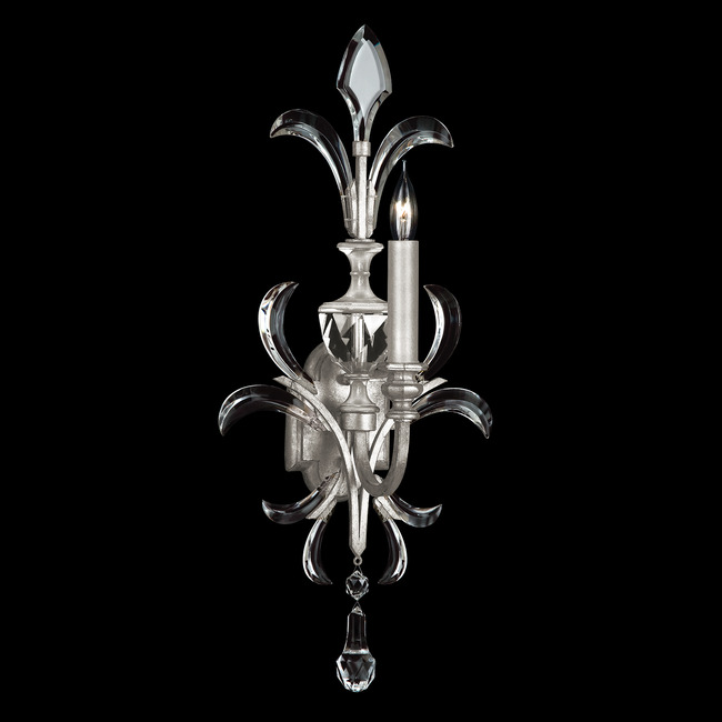 Beveled Arcs Fleur Wall Sconce by Fine Art Handcrafted Lighting
