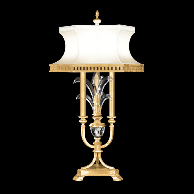 Beveled Arcs Candlestick Table Lamp by Fine Art Handcrafted Lighting