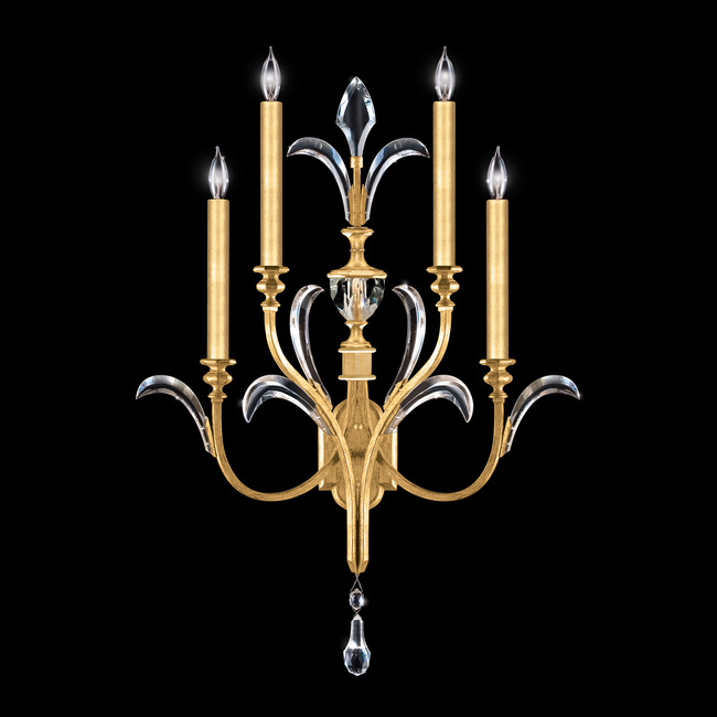 Beveled Arcs Candelabra Wall Sconce by Fine Art Handcrafted Lighting