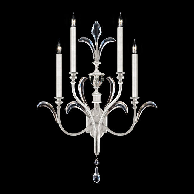 Beveled Arcs Candelabra Wall Sconce by Fine Art Handcrafted Lighting