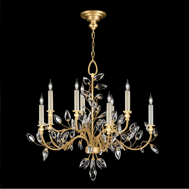 Crystal Laurel Chandelier by Fine Art Handcrafted Lighting