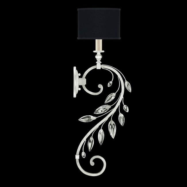 Crystal Laurel Wall Sconce by Fine Art Handcrafted Lighting