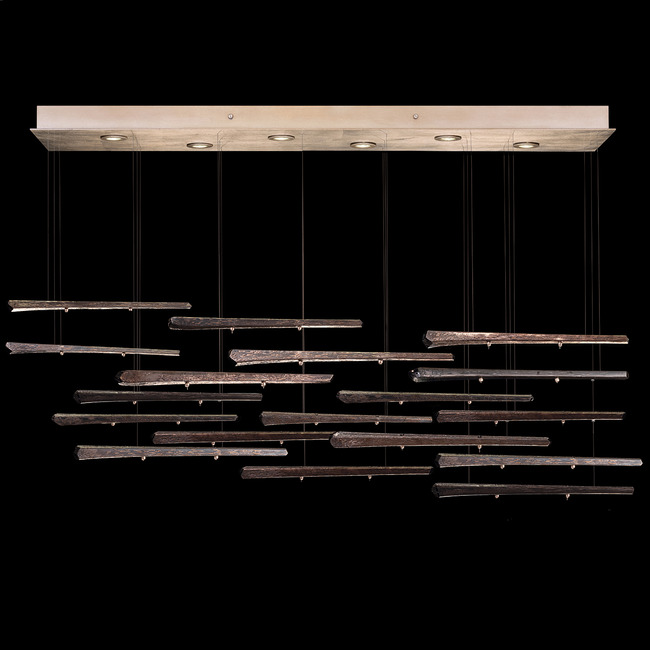 Elevate Spire Linear Pendant by Fine Art Handcrafted Lighting