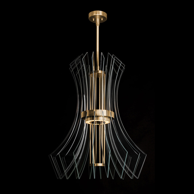 Newton Hexagon Pendant by Fine Art Handcrafted Lighting