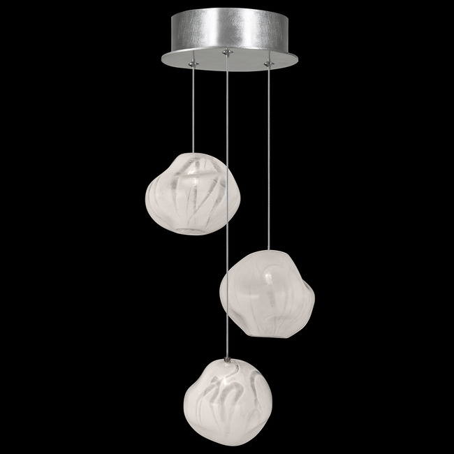 Vesta Round Multi Light Pendant by Fine Art Handcrafted Lighting