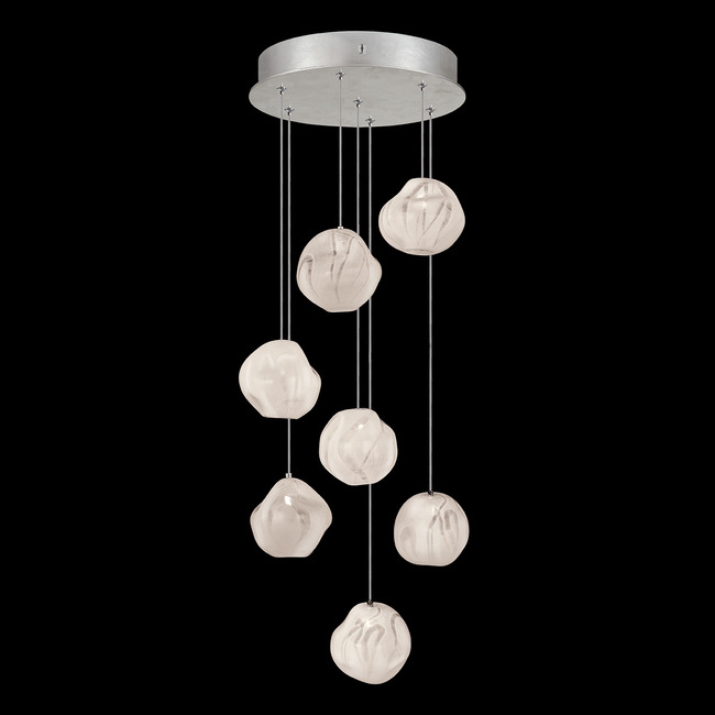 Vesta Round Multi Light Pendant by Fine Art Handcrafted Lighting