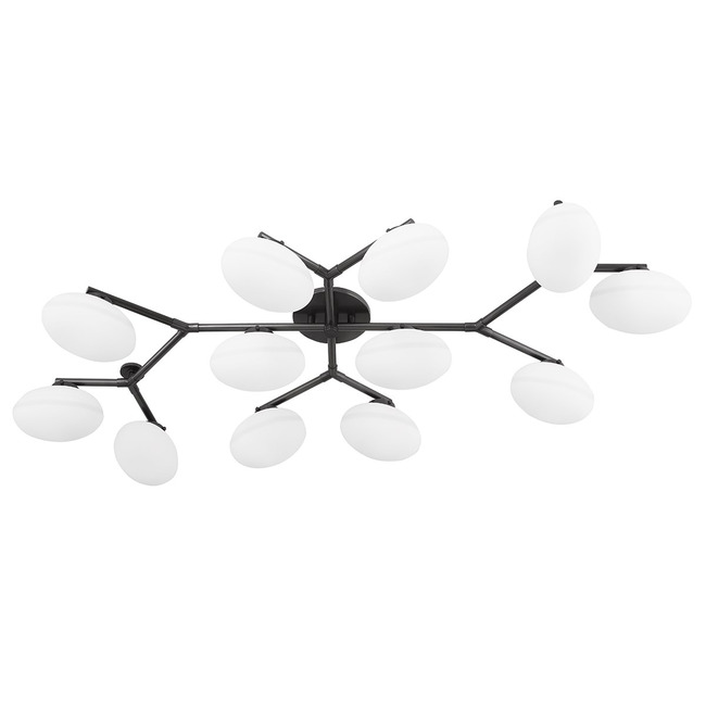 Wagner Semi Flush Ceiling Light by Hudson Valley Lighting