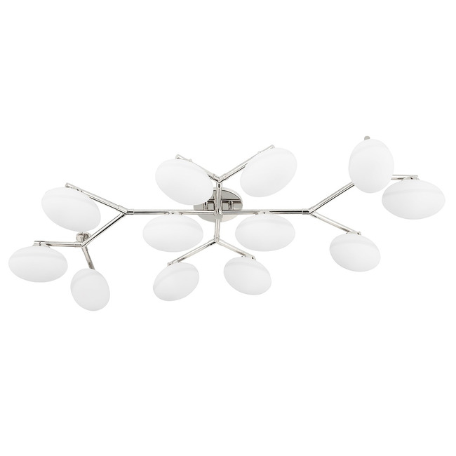 Wagner Semi Flush Ceiling Light by Hudson Valley Lighting