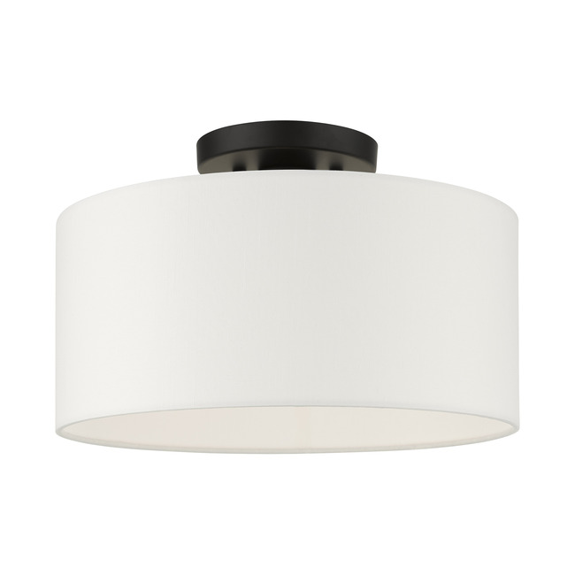 Meridian Stout Semi Flush Ceiling Light by Livex Lighting