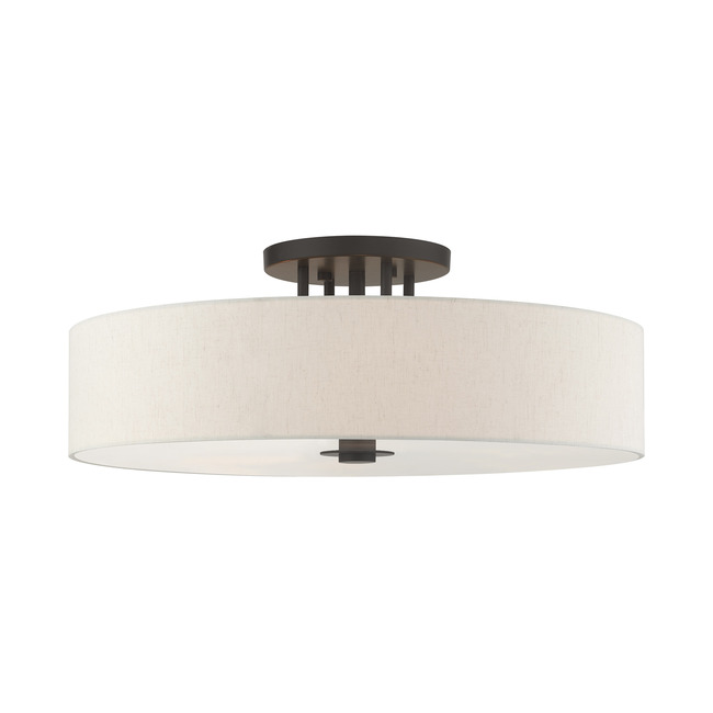 Meridian XL Semi Flush Ceiling Light by Livex Lighting