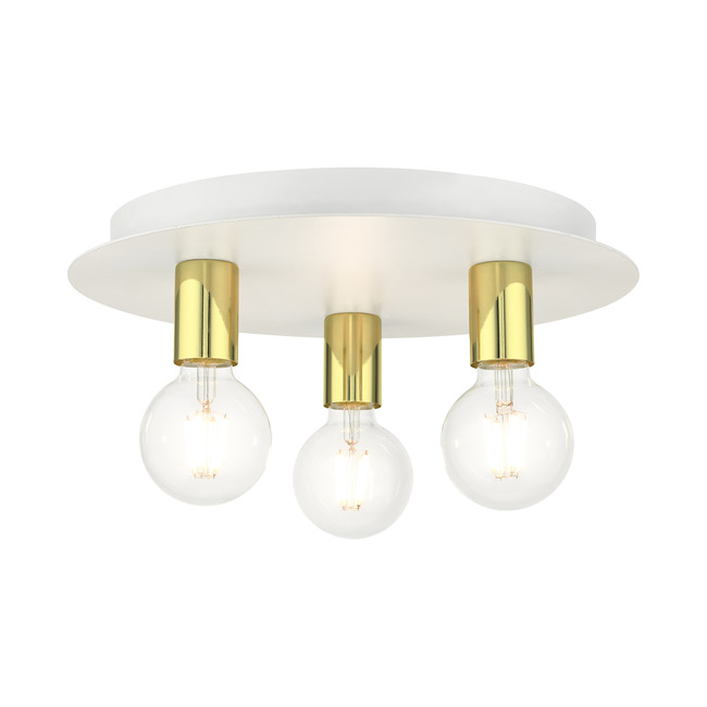 Hillview 3 Flush Ceiling Light by Livex Lighting