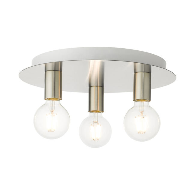 Hillview 3 Flush Ceiling Light by Livex Lighting