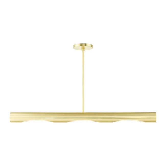 Novato 3-Light Linear Chandelier by Livex Lighting