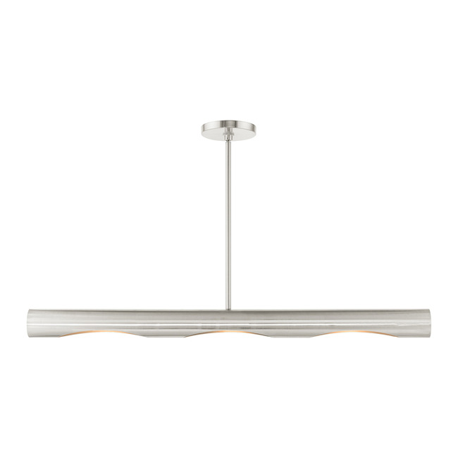 Novato 3-Light Linear Chandelier by Livex Lighting