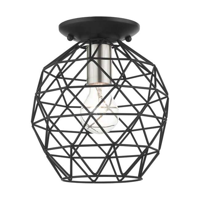 Geometrix Semi Flush Ceiling Light by Livex Lighting
