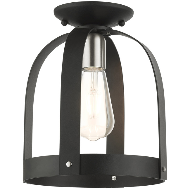 Stoneridge Semi Flush Ceiling Light by Livex Lighting