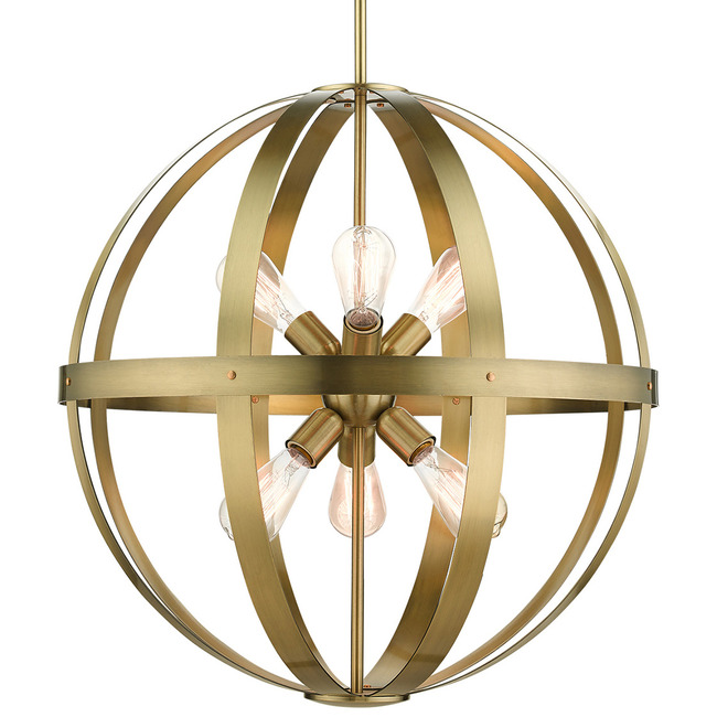 Stoneridge Globe Pendant by Livex Lighting