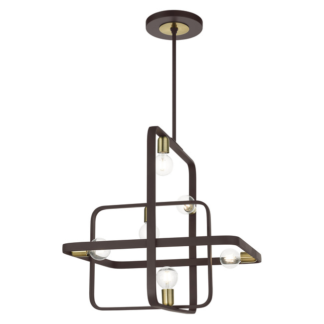 Bergamo Chandelier by Livex Lighting