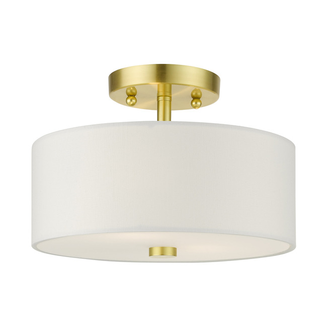 Meridian Semi Flush Ceiling Light by Livex Lighting