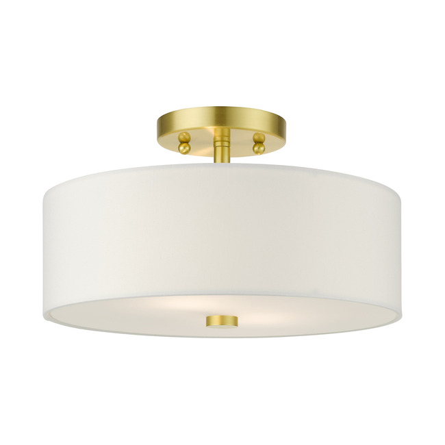 Meridian Semi Flush Ceiling Light by Livex Lighting