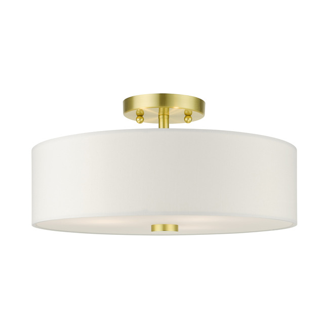 Meridian Semi Flush Ceiling Light by Livex Lighting