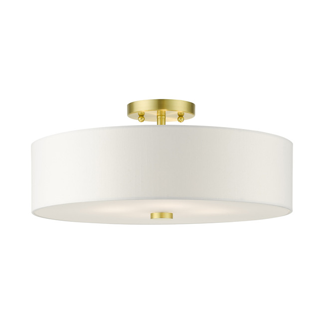 Meridian Semi Flush Ceiling Light by Livex Lighting