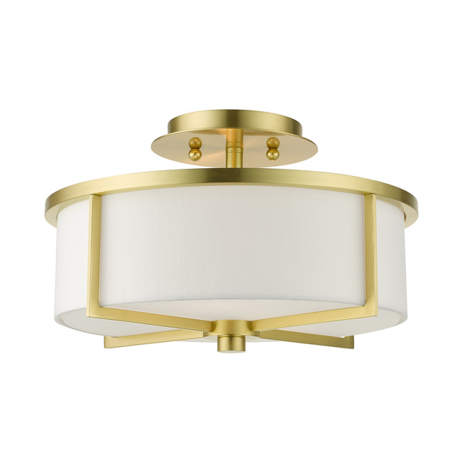 Wesley Semi Flush Ceiling Light by Livex Lighting