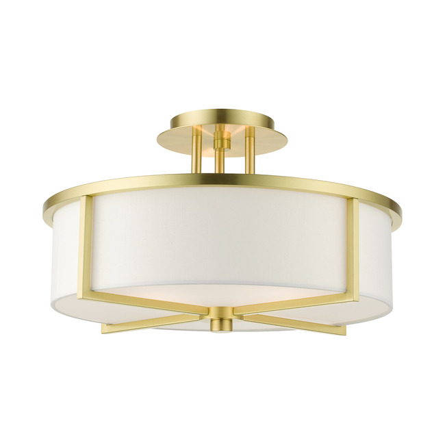 Wesley Semi Flush Ceiling Light by Livex Lighting