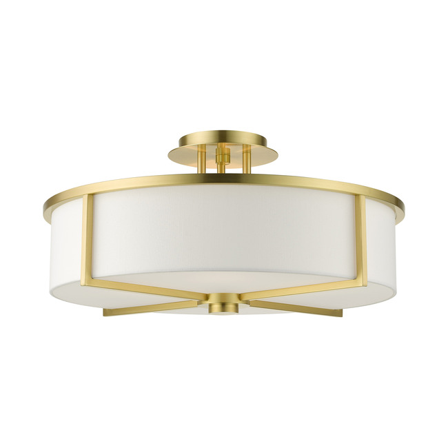 Wesley Semi Flush Ceiling Light by Livex Lighting