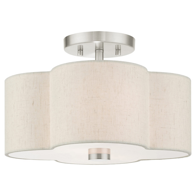 Solstice Semi Flush Ceiling Light by Livex Lighting