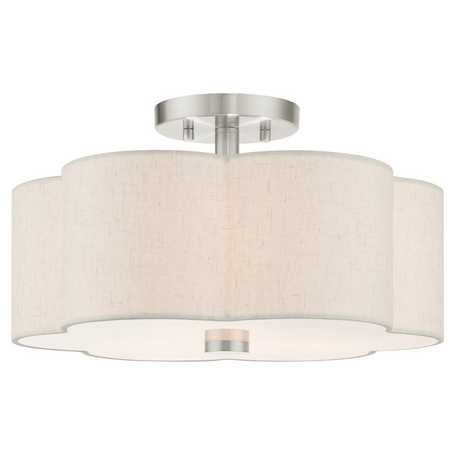 Solstice Semi Flush Ceiling Light by Livex Lighting