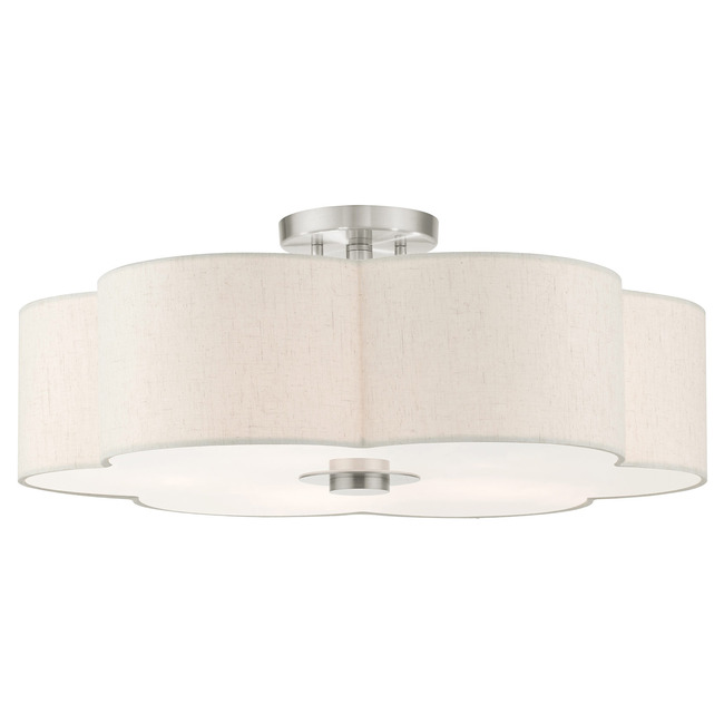 Solstice Semi Flush Ceiling Light by Livex Lighting