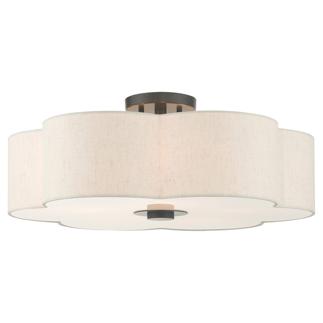 Solstice Semi Flush Ceiling Light by Livex Lighting