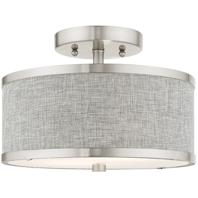Park Ridge Semi Flush Ceiling Light by Livex Lighting