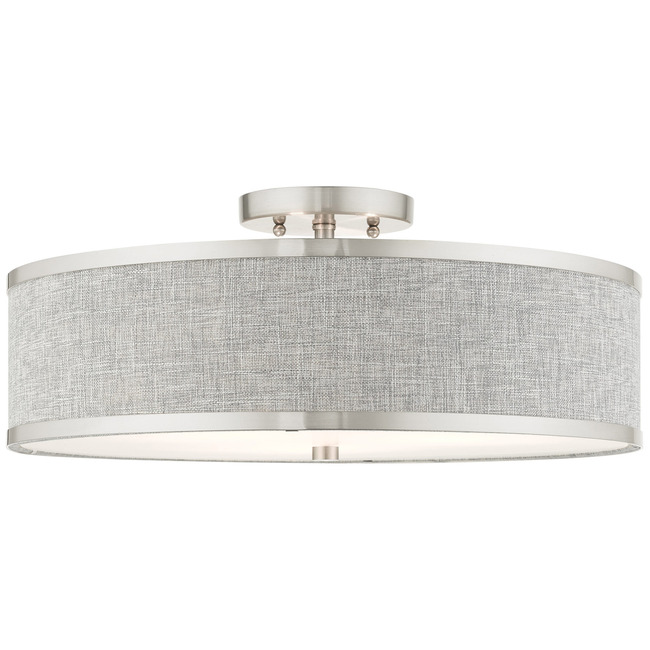 Park Ridge Semi Flush Ceiling Light by Livex Lighting