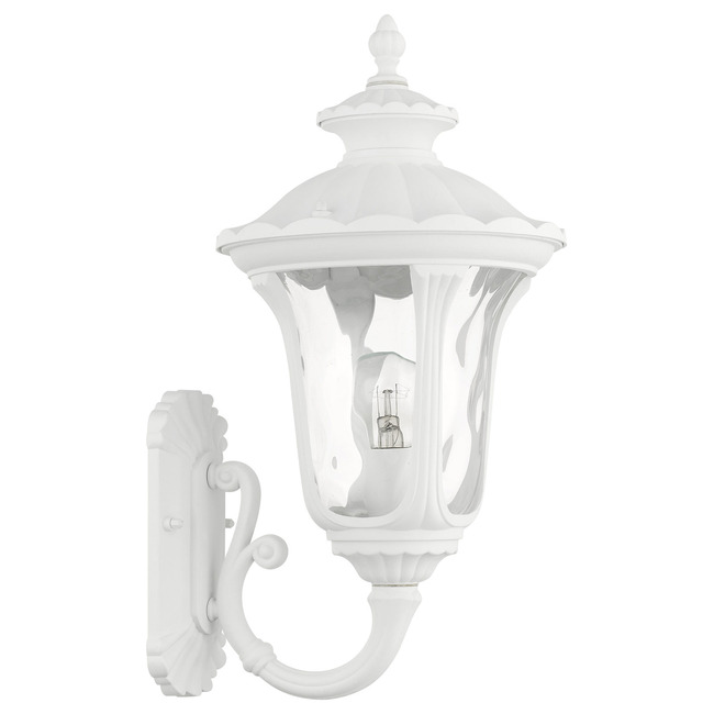 Oxford Outdoor Upward Wall Sconce by Livex Lighting