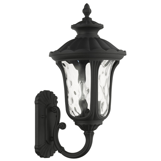 Oxford Outdoor Upward Wall Sconce by Livex Lighting