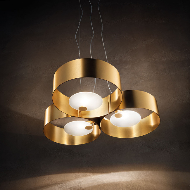 Sound Multi Light Pendant by Masiero