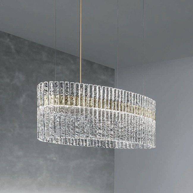 Vegas Oval Chandelier by Masiero