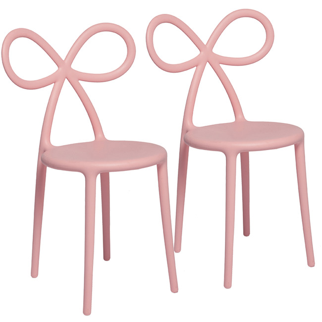 Ribbon Chair Set of 2 by Qeeboo