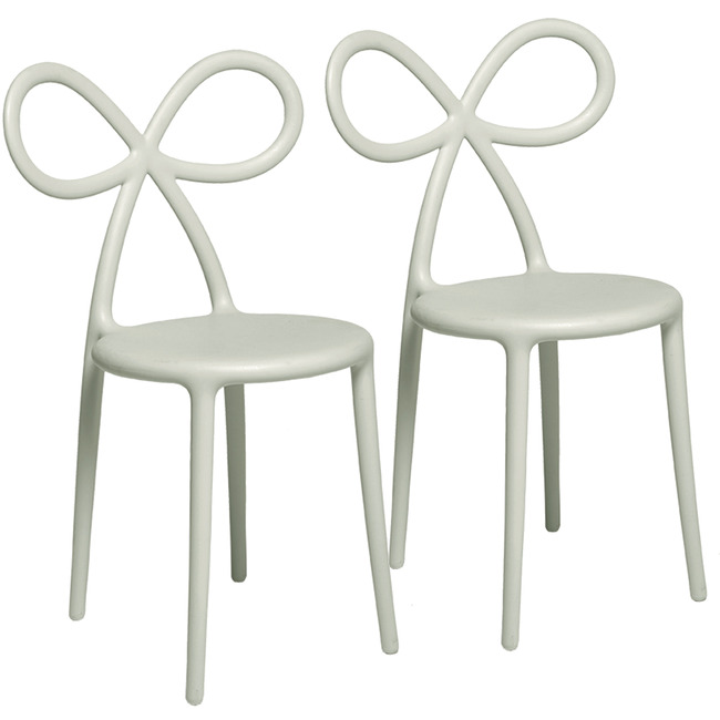 Ribbon Chair Set of 2 by Qeeboo