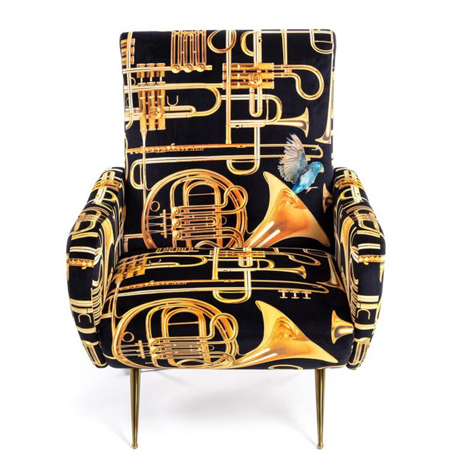 Trumpets Arm Chair by Seletti