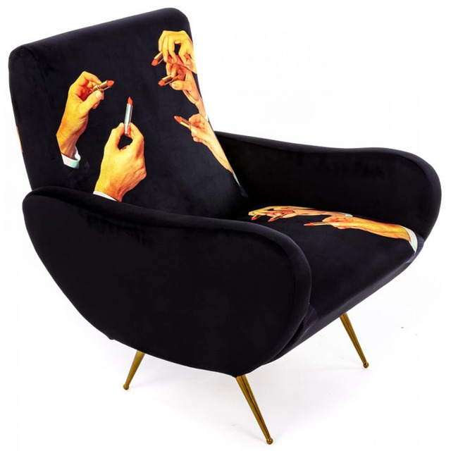 Lipstick Arm Chair by Seletti