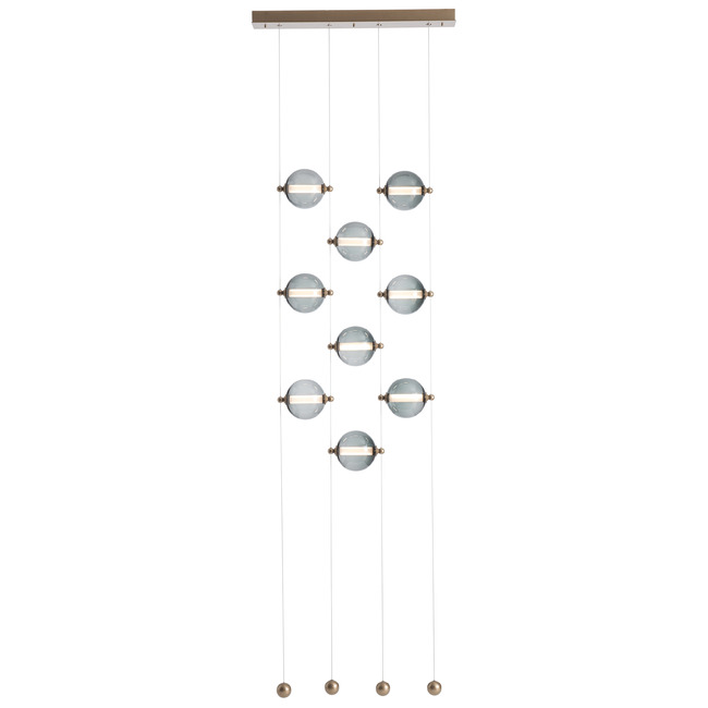 Abacus Ceiling-to-Floor LED Pendant by Hubbardton Forge