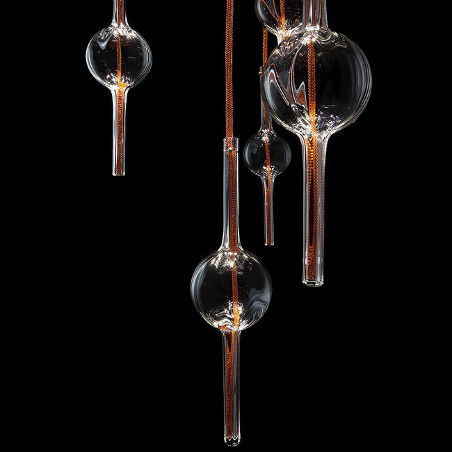 Lambda Glass Pendant Shade by Melogranoblu
