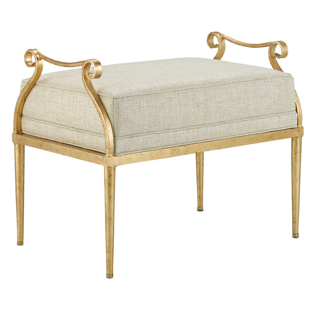 Genevieve Ottoman by Currey and Company